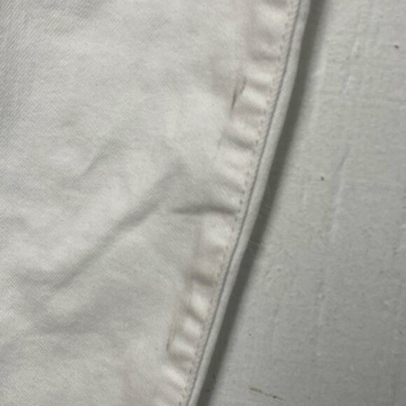 American Eagle Curvy Super Hi Rise White Distressed Jegging Size 20 - Picture 6 of 10